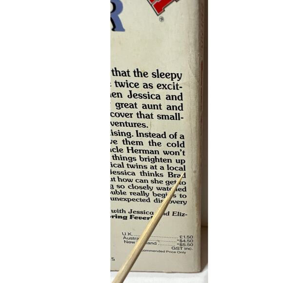 Sweet Valley High Super Edition First Edition First Print Book Spring Fever - Picture 6 of 10